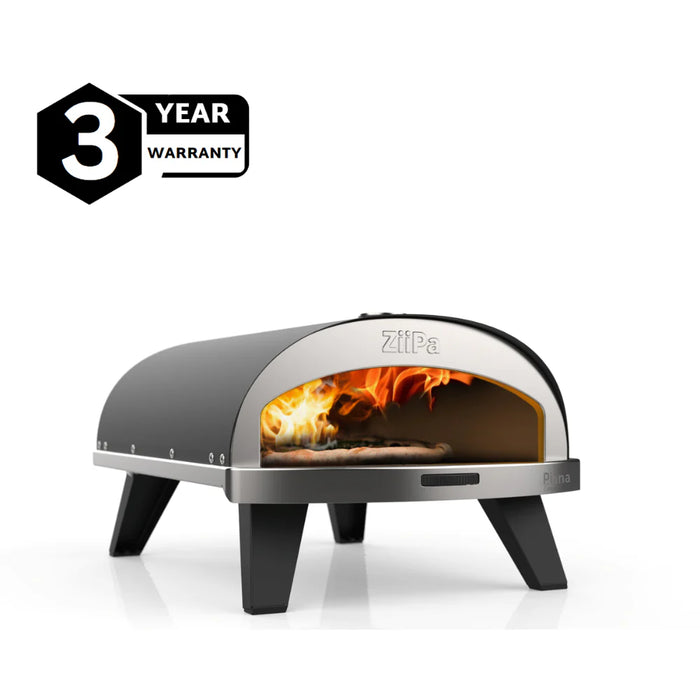 ZiiPa Piana Gas Fired Pizza Oven with Rotating Stone - The Pizza Oven Store AUS