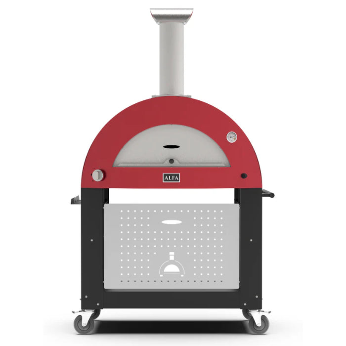 Alfa Forni Moderno 3 Pizze Hybrid Pizza Oven