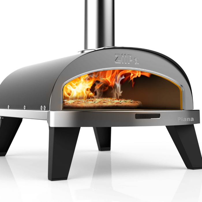 ZiiPa Piana Wood Pellet Pizza Oven Chef Bundle - Charcoal/Charbon - The Pizza Oven Store AUS