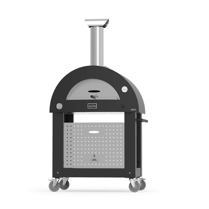 Alfa Brio Wood & Gas Fired Hybrid Pizza Oven - The Pizza Oven Store AUS